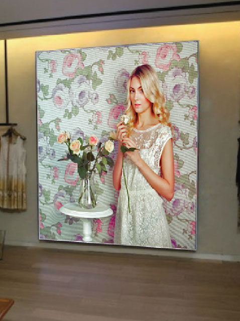 Kolossal : FFrames Fabric Tension Frames for signage applications. Fast and efficient installation.