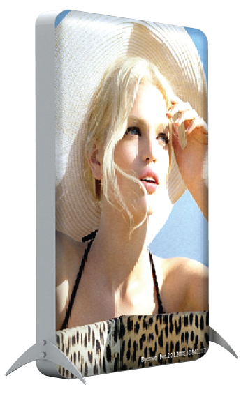 Exhite - lightboxes wall mounted and freestanding with state of the art LED's